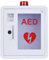 RVUEM AED Defibrillator Aufbewahrungsschrank, Wandmontierter AED Schrank, Mit Alarmanlage, GehäUse Aus Stahlblech, PC Transparentes Fenster, Passend FüR AED Defibrillatoren Aller Marken