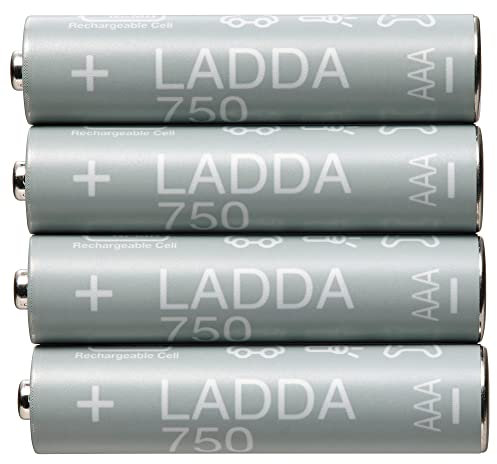LADDA Batterie rechargeable 750 mAh HR03 AAA 1,2 V