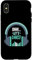 Hülle für iPhone X/XS Shhh... Let's Dance Disco Silent Disco Kopfhörer