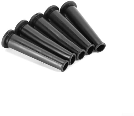 5Pcs Black Rubber Cable Protector for Angle Grinder, Wire Sleeve Boot Cover