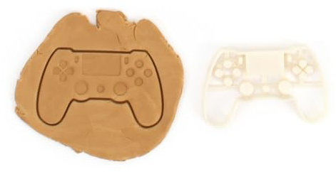 Dekorative 3D-AUSSTECHFORMEN „Gaming“ aus Bio-Kunststoff spülmaschinenfest (Controller)