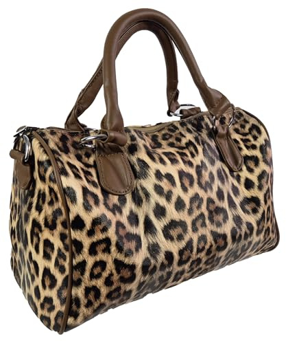 Einkaufszauber Bowling Handtasche Leopard