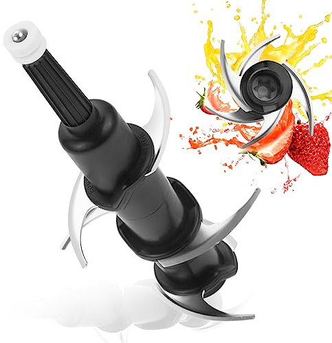 DRELD Cuchilla de repuesto para jarra Nutri Ninja de 72 onzas, piezas de licuadora compatibles con modelos 1100, 1200w, 1500W (NJ600/BL600C/BL642/BL770/BL910/BN701/BN751/BN801)
