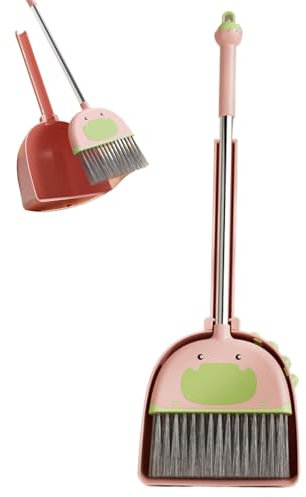 Toddler Broom | Kids Cleaning Toy Set | Henry Brush Set | Todler Cleaning Broomm | Play and Learn Educational Activities | and Dustpan for Home