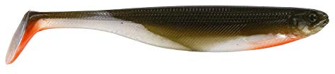 Westin Shad Teez - Gummifische schlank, Länge / Gewicht:10cm / 6g, Farbe:Bass Orange