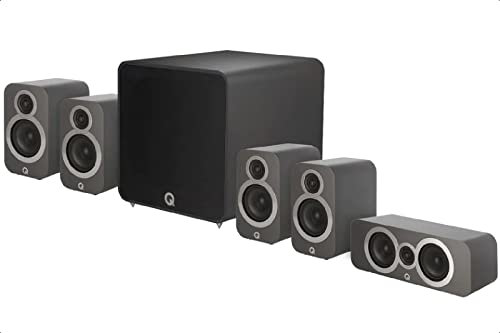 Q ACOUSTICS 3010i 5.1 Plus Home Cinema Pack (Graphite Grey)