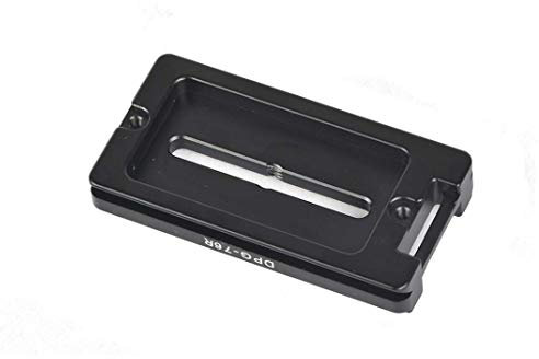 SUNWAYFOTO Universal 76mm Lente de liberación rápida placa zomm lente 80/200mm zapato rápido