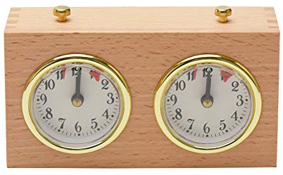 Reloj de ajedrez profesional, temporizador de cuenta regresiva analógica internacional I-GO, no necesita batería