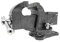 WEN BV453 7,6 cm robuster Schraubstock aus Gusseisen mit drehbarem Sockel