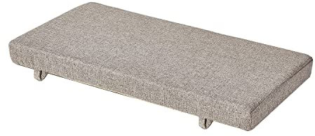 MICUSHION Klavierbankkissen für den Innenbereich, Schuhaufbewahrung, rutschfeste Picknickbank, Auflage für Küche, Esstisch, 76,2 x 35,6 cm, Hellbraun