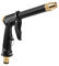 Donkivvy Portable Hydro Jet High Pressure Power Washer Wand, 2-Port Brass Globe Valve Nozzle with G Connector for Garden Hose Car Washing