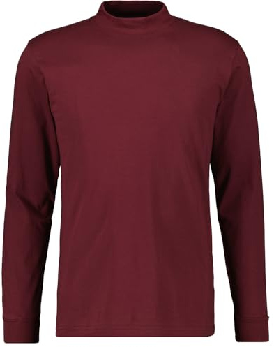RAGMAN Herren Stehkragenshirt Langarm
