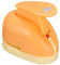 PATIKIL Stempel Mini Loch Stanzer Auto Form für Handwerk Karten 1.3x2 Orange
