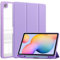 VOVIPO Slim Case for Samsung Galaxy Tab S6 Lite 10.4 inch 2022 (SM-P613/P619) & 2020 (SM-P610/P615),Shockproof Cover with Clear Transparent Back Shell with S Pen Holder-Purple