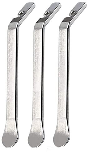BANDIDOS Bike Tyre Levers, Set of 3 Strong Metal Portable Bicycle Tire Levers Spoon Changing Tool to Repair Bike Tube