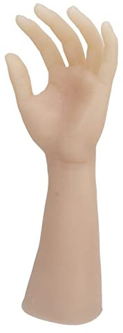 Bras D'entraînement de Tatouage, Bras de Simulation en Silicone Réaliste Affichant un Bras D'entraînement de Tatouage de Simulation Douce pour Magasin, Faux Tatouage Main Peau de (Bras gauche)