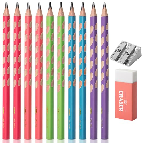 Mr. Pen- Wood-Cased Pencils, 10 Pack, Pre-Sharpened, #2, Jumbo