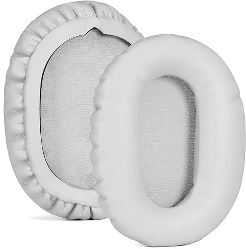 Palumma Cuscinetti auricolari di ricambio in pelle proteica, compatibili con Sony WH-CH710N CH710N CH720 CH700, cuscinetti auricolari con spugna di memoria insonorizzata, grigio