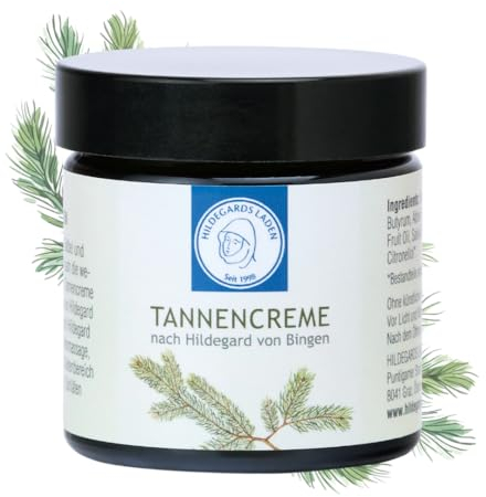 Tannencreme | nach Hildegard von Bingen | 100% natürlich | Pflegecreme | originalgetreu | 50 ml