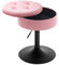 WOLTU Dressing Table Stool, 360° Swivel Round Velvet Makeup Stool with Storage, Height Adjustable 49.5-65cm, for Vanity Dining Room Kitchen Office Salon, Pink, BH329rs-1-UK