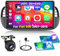 Inefala 2+64G Android Autoradio per Fiat 500 500C 2007-2015 9 Pollici Car Stereo Bluetooth con Navigazione GPS Wireless Carplay Android Auto Wifi RDS/FM SWC +Telecamera Posteriore+Mic