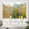 dktie Fensterfolie, dekorative Glasfolie, Sichtschutz, Hohlmuster, mattiert, statisch haftend, teilweise blickdicht und teilweise transparent, Fensterfolie, Leuchtturm, 44,5 x 200 cm