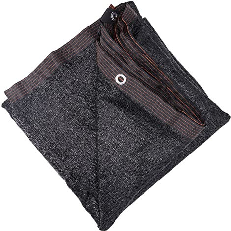 Toldo Vela De Sombra, HDPE Rectángulo A Prueba De Anti Envejecimiento Toldo Transpirable A Prueba De Lluvia Vela Solar Portátil para Invernadero Huerto Garaje 3 X 4 M