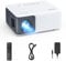 YOTON Mini Beamer Klein[180°Drehung & Auto Keystone] New Y3 Mini Projektor 1080P Unterstützt 15000L, 50% Zoom Tragbarer Beamer für Heimkino Schlafzimmer Kompatibel mit HDMI/USB/Phone/PS5/TV Stick