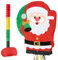 WERNNSAI Weihnachts Piñata mit Zugschnur und Augenbinde süße Fledermaus Weihnachtsmann für Rote Weihnachtsparty Dekoration 33 x 43 cm Weihnachts Piñata Geschenke für Kinder