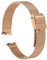 QUARKZMAN Bracelet de Montre en Maille 12mm en Acier inoxydable 316L Dégagement Rapide Réglable Bracelet de Montre en Métal pour Hommes et Femmes, Or Rose