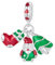 NINGAN 925 Sterling Silber Anhänger Leuchtende Weihnachtsbaum Socken Weihnachtsmann Anhänger Für Frauen Armband Halskette Charm Neujahrsgeschenk