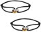 2 Stück Segeltau Damen Armband,Trinity Armband,Kordelarmband mit Edelstahl Ring in Silber, Gold & Roségold,100% Wasserfest & Verstellbar,Geburtstagsgeschenk,Muttertagsgeschenke für mama armband