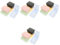 Healeved 24 Sets Halloween Contacts Lens Storage Compact Case with Mirror Tweezers Travel Kit for Lenses