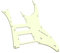 Pickguard Scratch Plate 10 loch Elektrische Gitarre Pickguard 3 Schichten Mint Grün HSH Gitarre Pickguard Für Elektrische Gitarre Zubehör