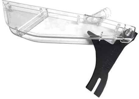 perfk Tischsäge Schutzabdeckung Anti -Staub -Gehäuse, klarer professioneller tragbarer Ersatz Holzbearbeitungsschalen -Sägen -Klingenschutz