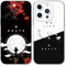 2 Stück Handyhülle für Apple iPhone 14 Pro Hülle 6.1 Zoll, Phone Case Anime Naruto Akatsuki Ästhetik mit Muster Designs Manga Mädchen Junge Schutz Schutzhülle Stoßfest TPU Weich Ultra Dünn Cover