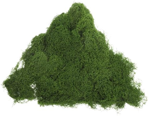 Kisangel 1tasche Künstliches Moosornament Für Topfpflanzen Realistisches Bonsai-moos Für -Dekoration Simuliertes Moos Für Indoor Outdoor-Gebrauch Nylon-Material Für Pflanzgefäße Und