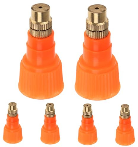6Pièces Pulvérisation de Remplacement pour Pulvérisateur Accessoire pour Arroser Plantes Intérieur Extérieur Compatible Bouilloires