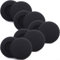 Almohadillas de espuma de repuesto compatibles con auriculares supraaurales y sobre la oreja, varios tamaños: 3 cm, 4,5 cm, 5 cm, 6 cm, ajuste general (4,5 cm)