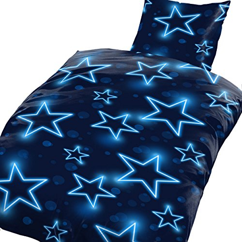 4tlg Microfaser Bettwäsche Klassisch 2X 135x200 cm + 2X 80x80 cm 4-TLG Set nach ÖKO-TEX Standard