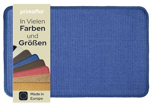Primaflor Katzen-Kratzmatte - Blau, 140 x 200 cm, Rutschhemmende Sisalmatte für Krallenpflege, Robuster Kratzpad für Wand, Boden oder Kratzmöbel