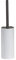 Alto White Resin Bathroom Toilet Brush Holder