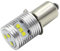 Ruiandsion Mise à niveau Ampoule LED P13.5S ampoule de base 6-24V haute puissance CSP 9SMD Jeu de puces pour lampe de poche Lampe de poche Kit de conversion LED Ampoule (Pack de 1)