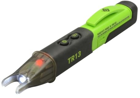 GREENLEE TR13 Dual Tip Non-Contact Voltage Tester,Black