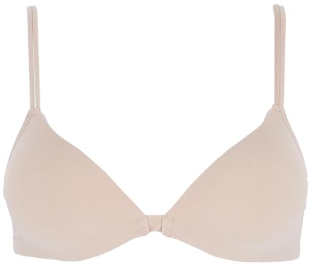 Cotonella, Reggiseno a Triangolo Chiara in Morbida Microfibra, con Coppe Imbottite Preformate e Foderate in Cotone - Reggiseno Senza Ferretto - Art. CD017