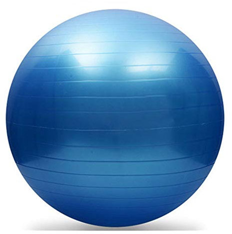 Anjing Yoga Ball 95 CM Thickening Yoga Ball Pregnant Women Sport Fitness Ball Yoga Ball Pvc Fitness Ball with Air Pump Blue
