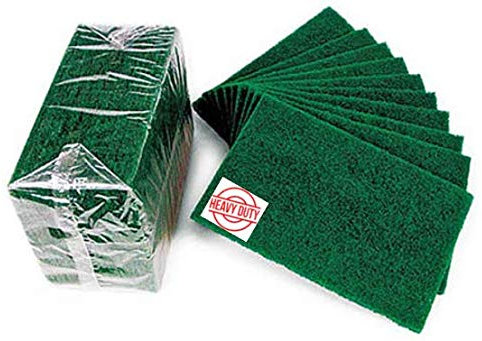 Janit-X Large Heavy Duty Green Scourers 50-Pack