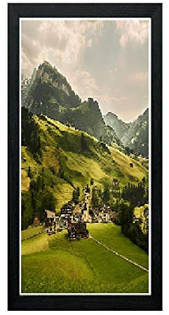 Modern Picture Frames Black Photo Frames Poster Frames Wood 97cm x 34cm