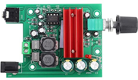 Mono Channel Digital Power Amp Board, 100W TPA3116D2 Mono Power Amplifier Subwoofer Digital Board Module with NE5532 OPAMP 8-25V