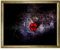 arte-tuo Bilderrahmen Rubin | 60x120 cm | Antik Gold | klares Kunstglas | Puzzle Diamond Painting Poster